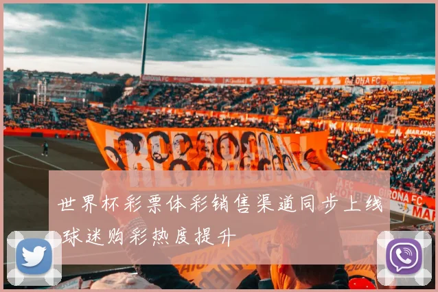 世界杯彩票体彩销售渠道同步上线 球迷购彩热度提升