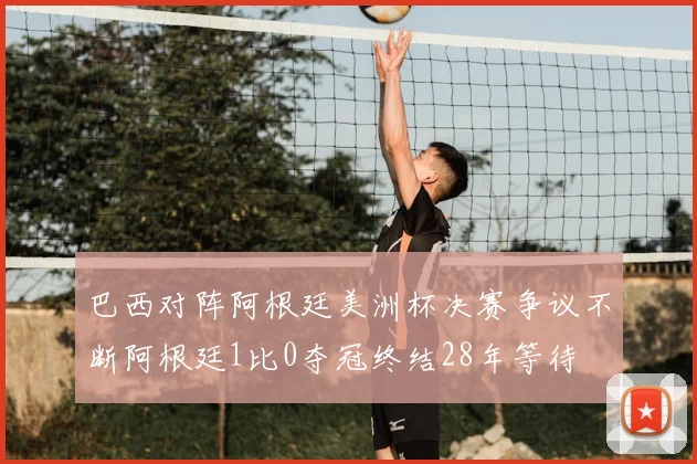 巴西对阵阿根廷美洲杯决赛争议不断阿根廷1比0夺冠终结28年等待